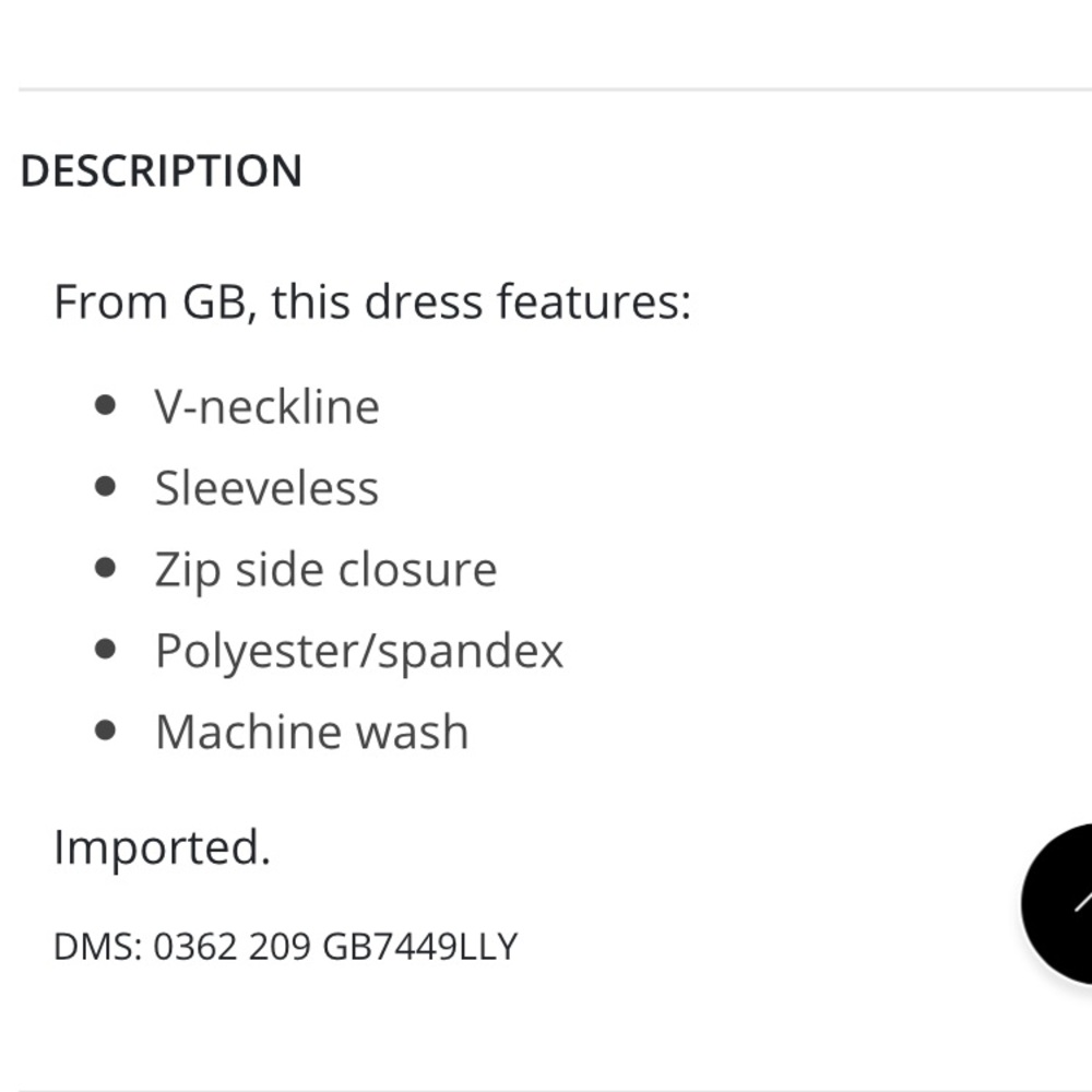 GB Lavender V-Neck Swing Dress - Picture 6 of 7